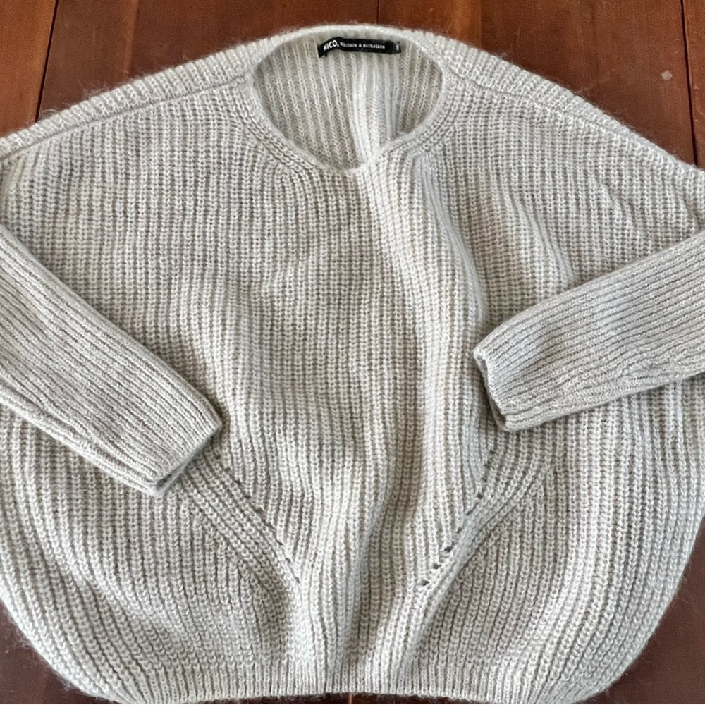 Nicholson & Nicholson Nico Fig wool sweater off white 38 M